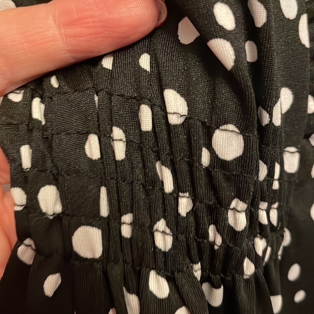 Kim Rogers Knit Polkadot Dress - Picture 3 of 4